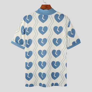 INCERUN 2023 Men T Shirt Printing Streetwear Short Sleeve