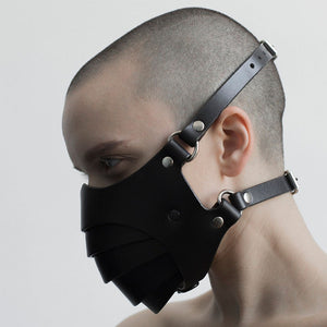 Bdsm Mask Punk Leather 2023